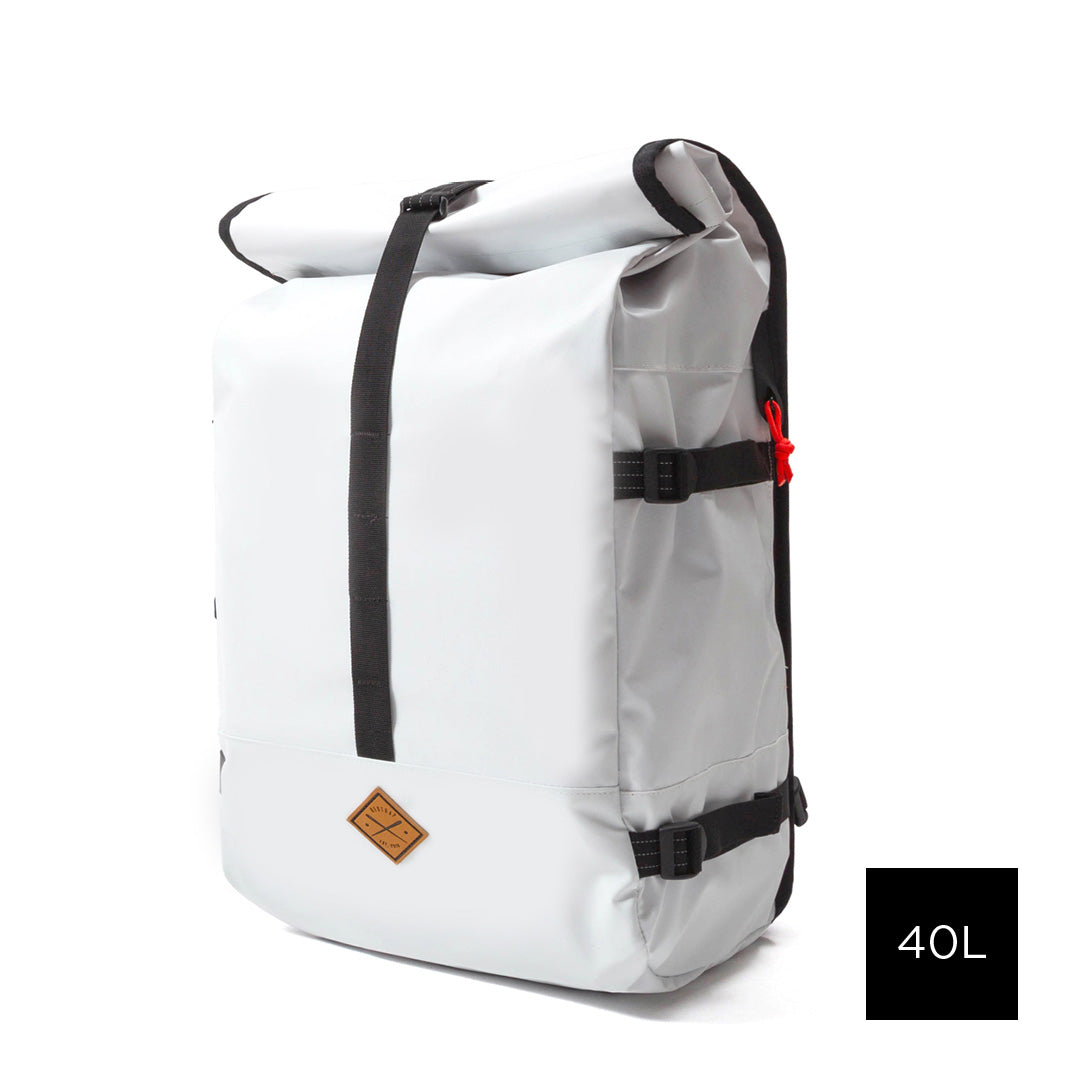 ROLLTOP BACKPACK - WHITE