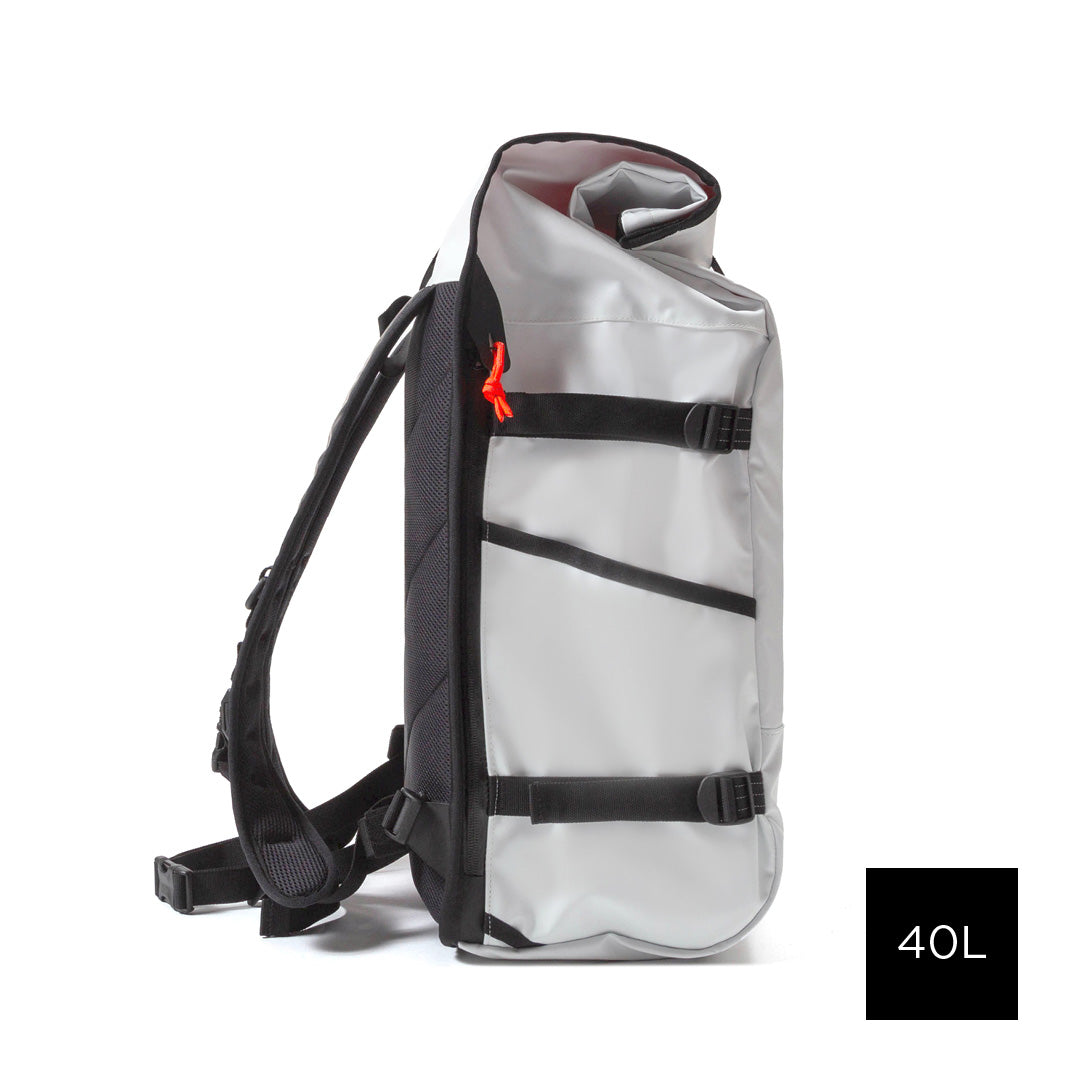 ROLLTOP BACKPACK - WHITE