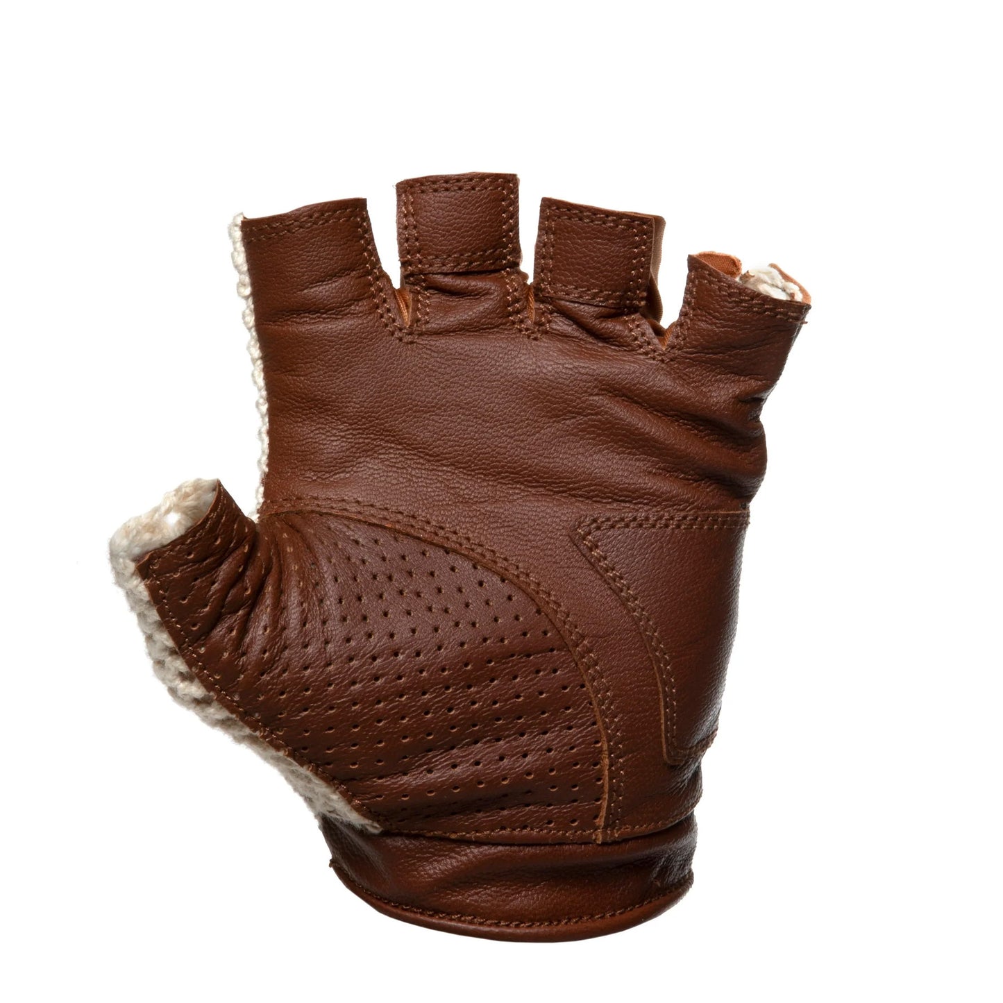 1817 CYCLING GLOVES - Natural/Brown