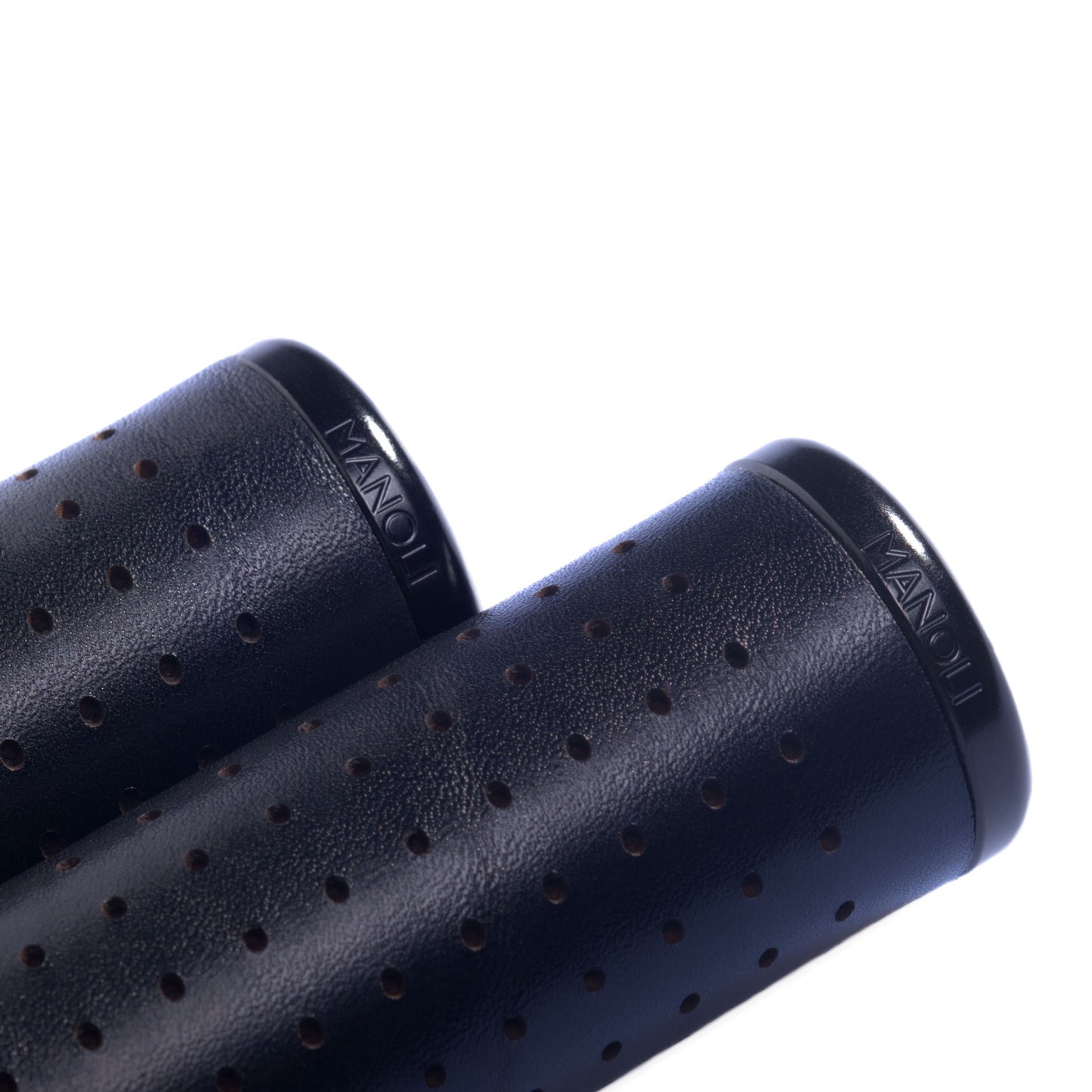 GUSTAVO LEATHER GRIPS – NERO (BLACK)