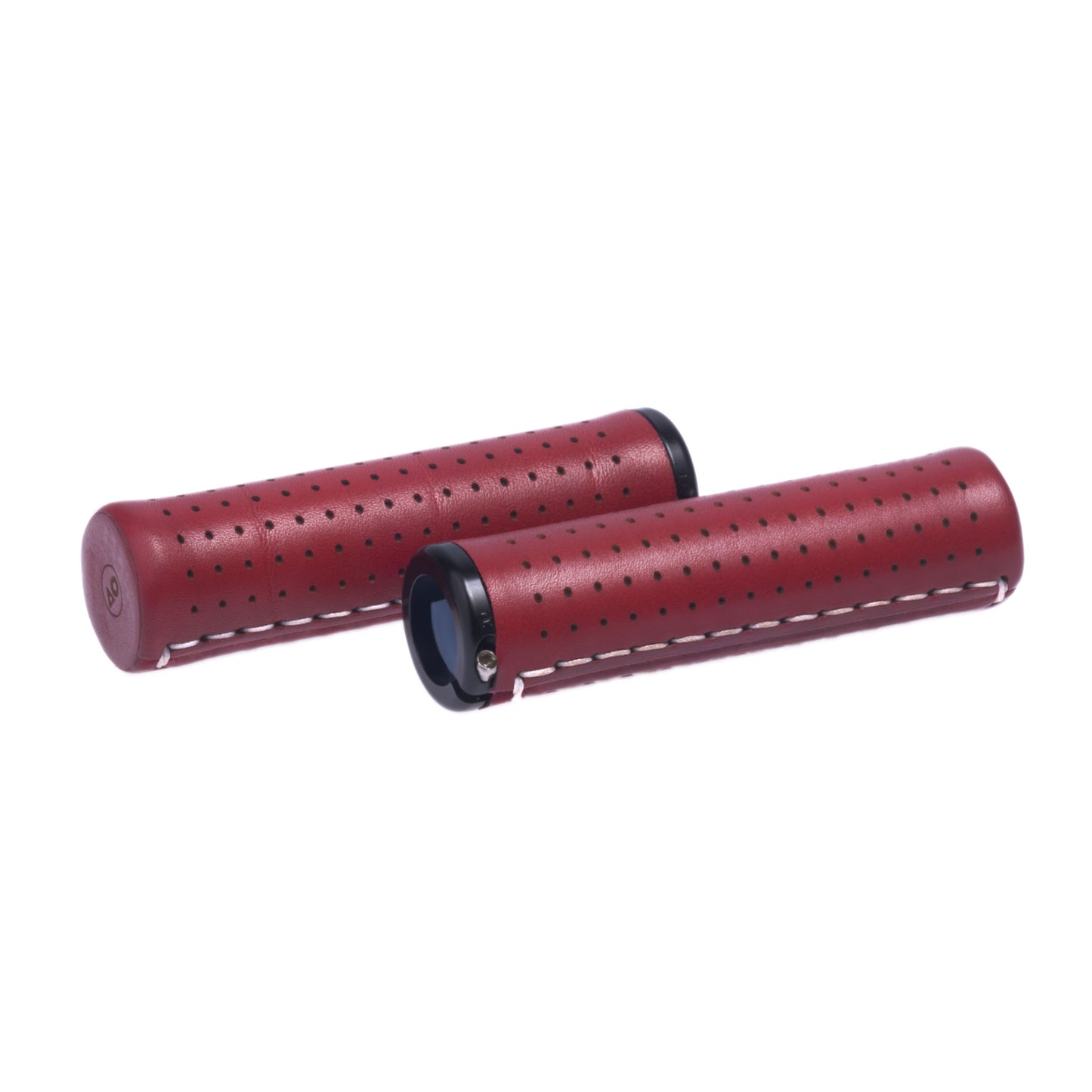 GUSTAVO LEATHER GRIPS – BORDEAUX (WINE RED)