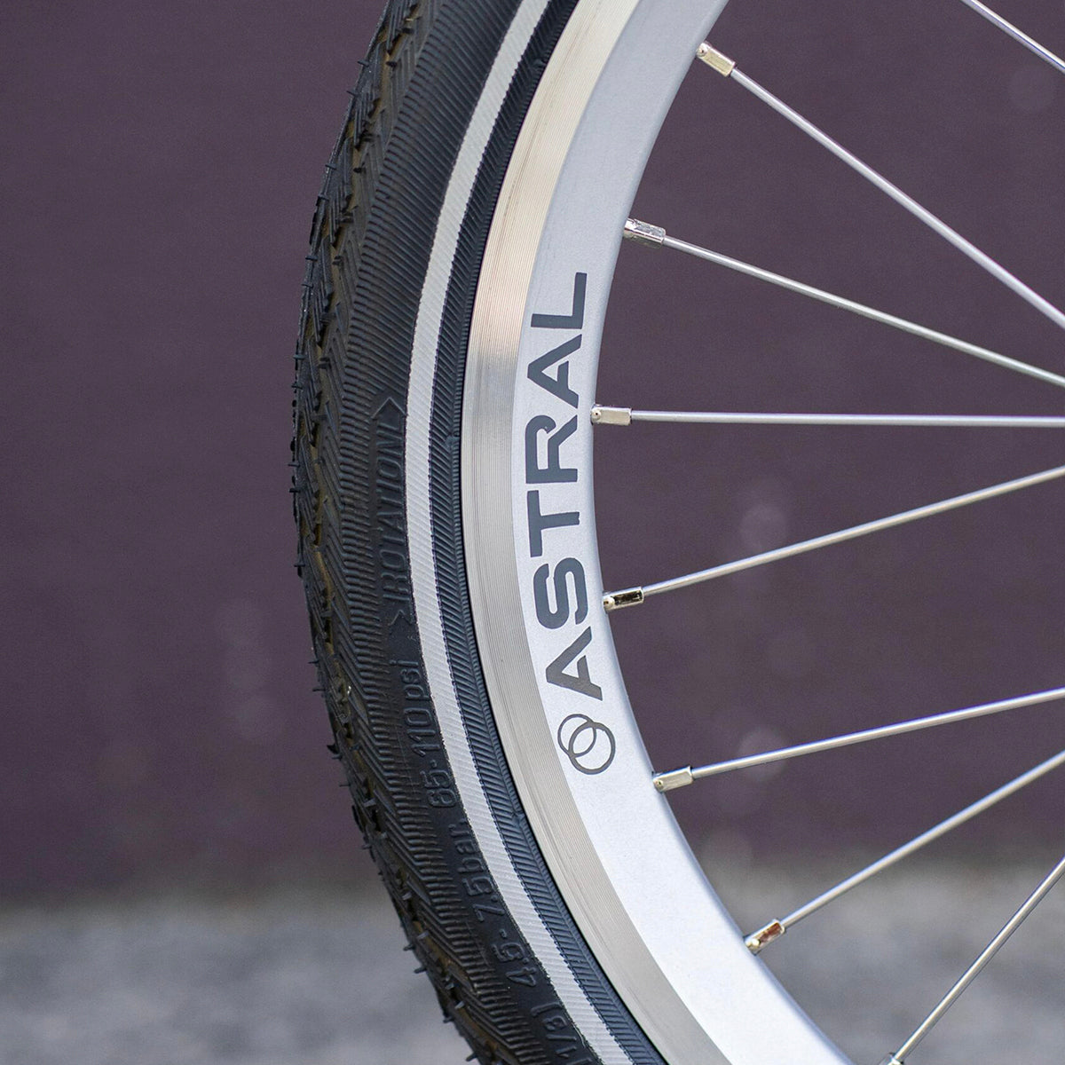Solstice Rim - 16" - Matte Silver