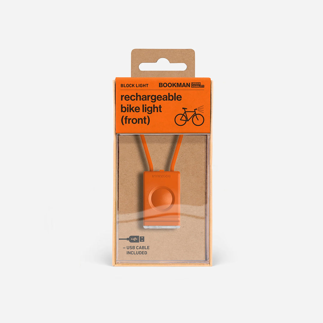 Block Light Front - Orange