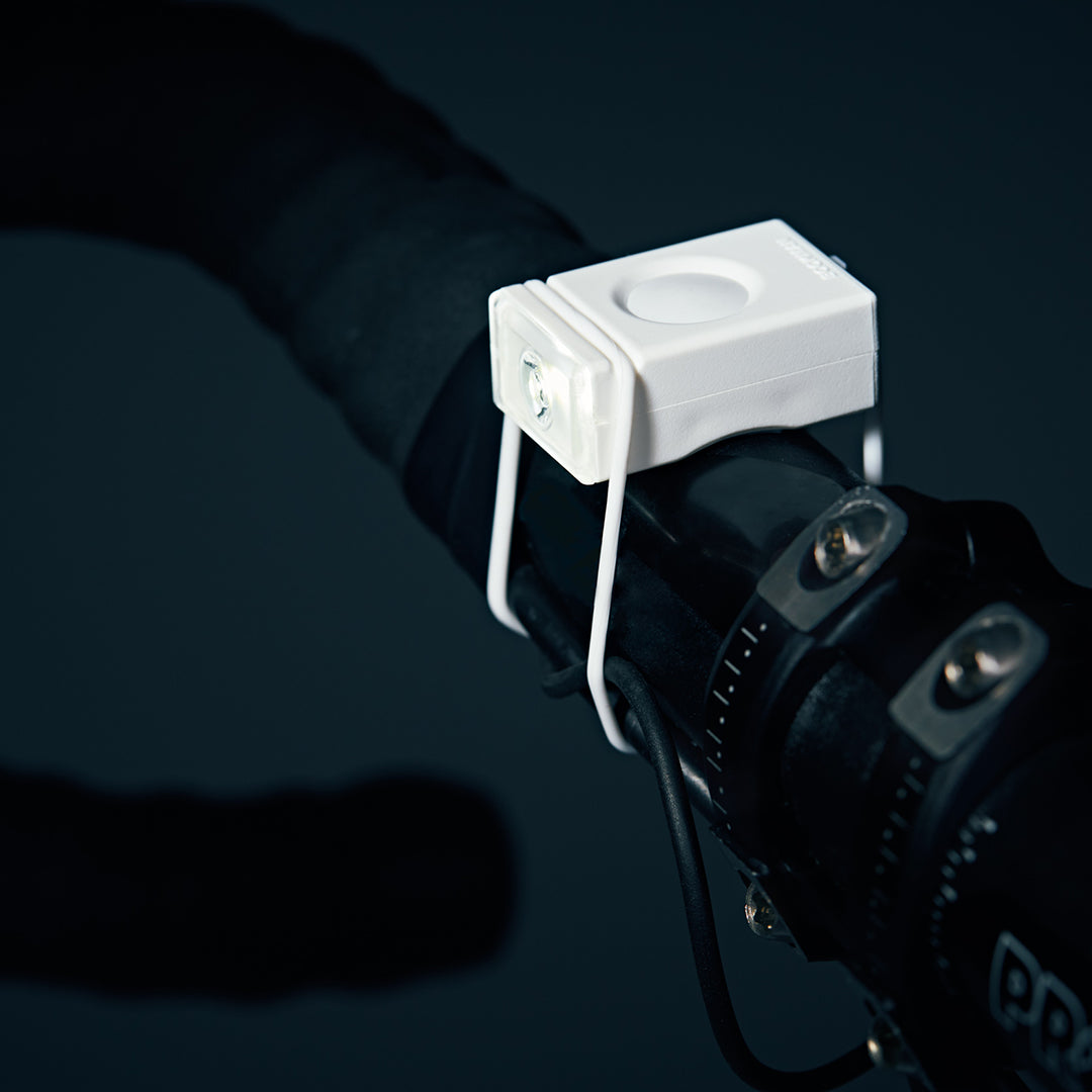 Block Light Front - White