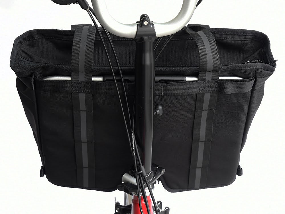 CHROME FLEXIBLE BIKE TOTE