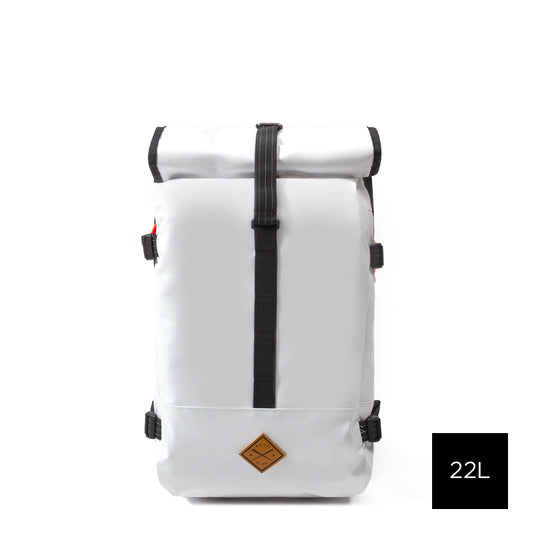 ROLLTOP BACKPACK - WHITE