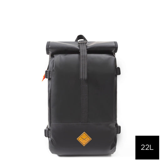 ROLLTOP BACKPACK - BLACK