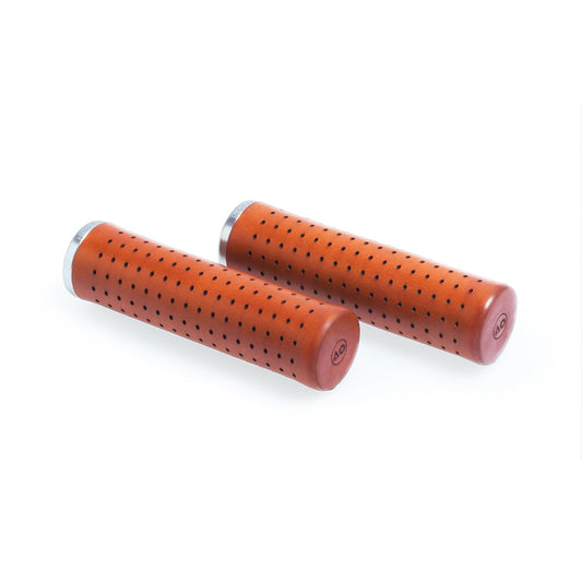 GUSTAVO LEATHER GRIPS – HONEY (NATURAL)