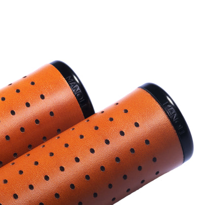 GUSTAVO LEATHER GRIPS – HONEY (NATURAL)