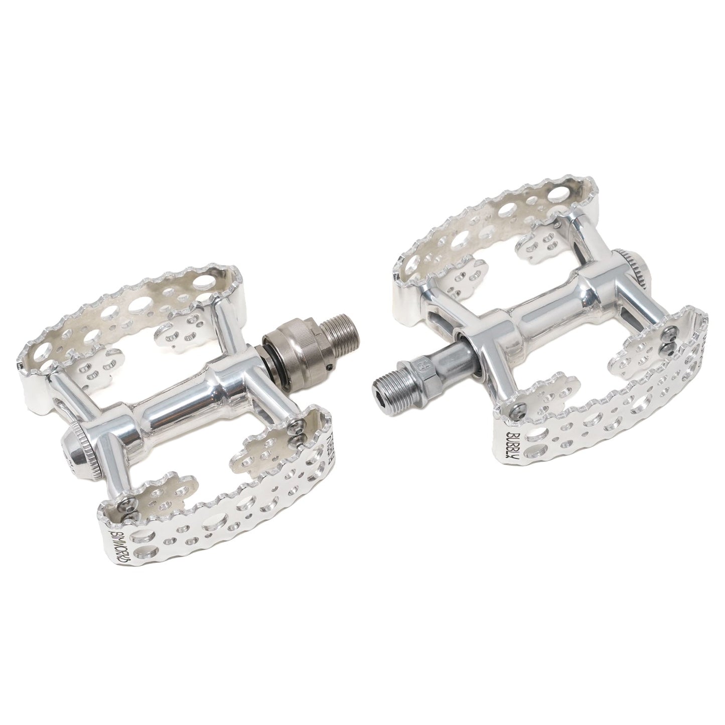 Tiny Bubbly Pedal - Polished Silver