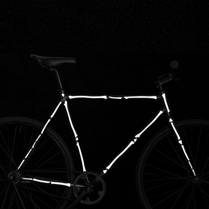 Reflective Bone Stickers - White